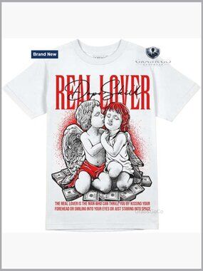 Streetwear Graphic Tee Crew Neck T-Shirt Unisex Regular Fit Cotton